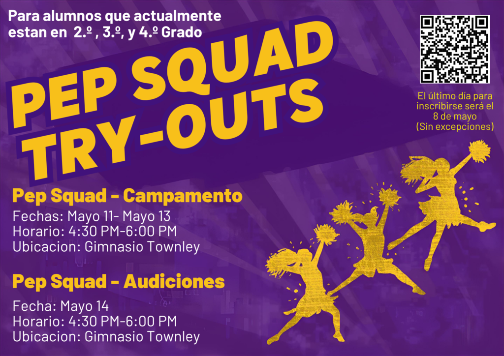Pep Squad try-outs Spanish