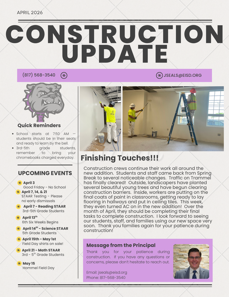 Construction Update