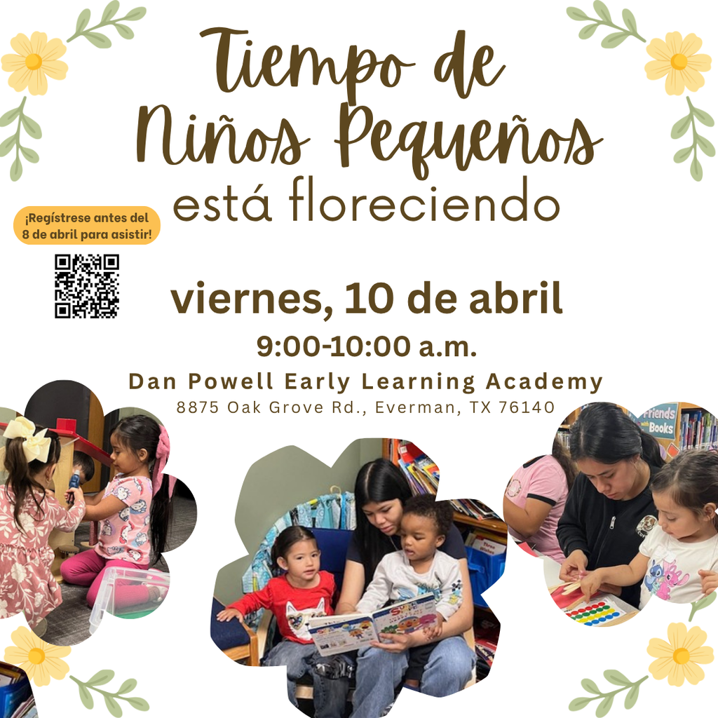 Toddler Time April 10th from 9-10 am