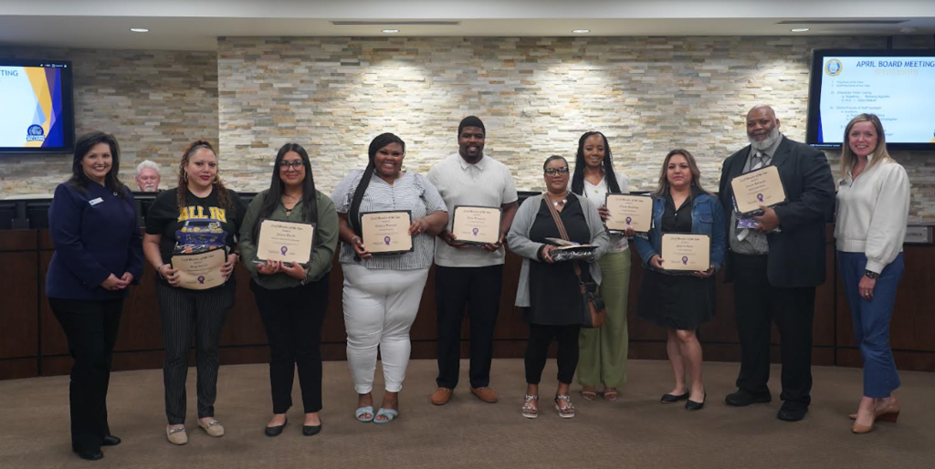 Everman ISD - Staff Members of the Year