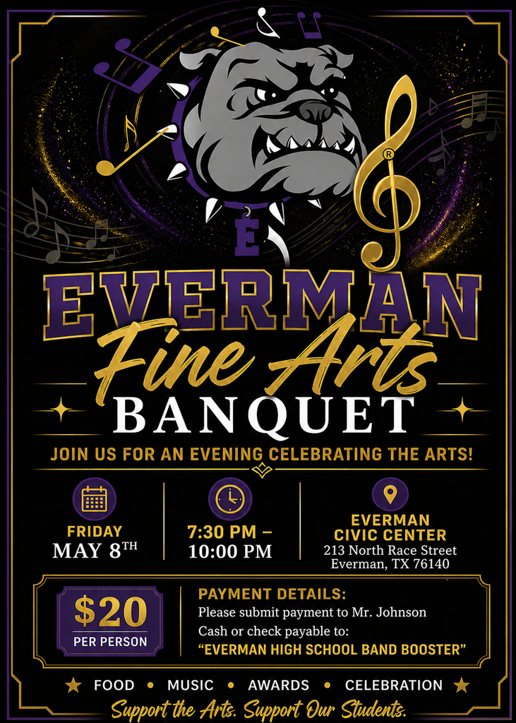 Everman High School Fine Arts Banquet