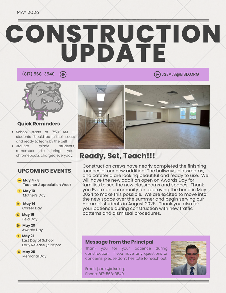 Construction Update