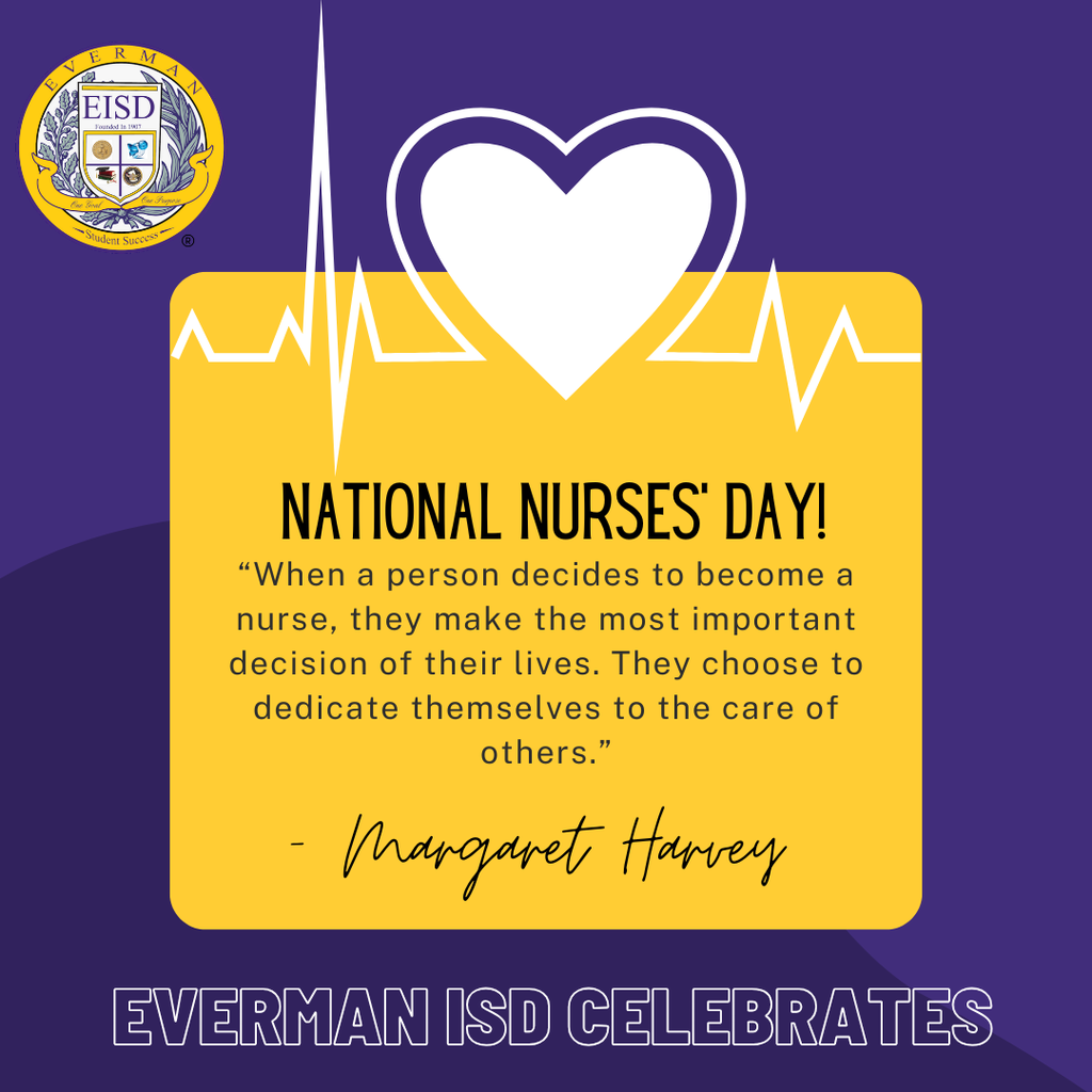 Today we proudly celebrate the incredible school nurses who care for our students with compassion, professionalism, and dedication every single day. From providing medical care and emotional support to promoting wellness and safety across our campuses, school nurses are essential to the success and well-being of our schools and communities.