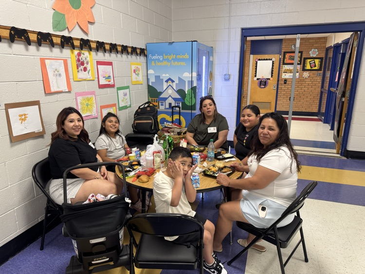asian style lunch with families