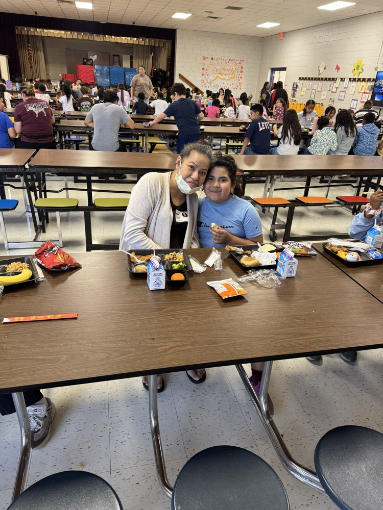 Asian style lunch with families