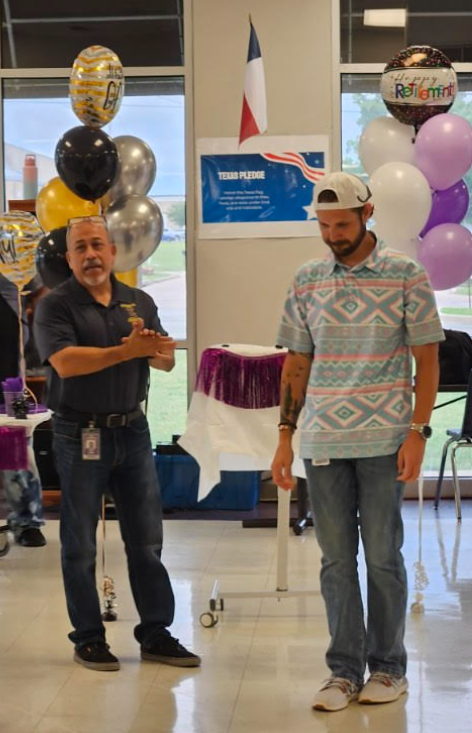 EISD 10 years of service - Counselor Hinkle