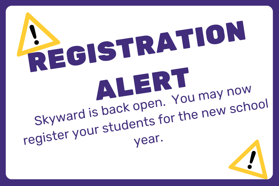 Registration Alert