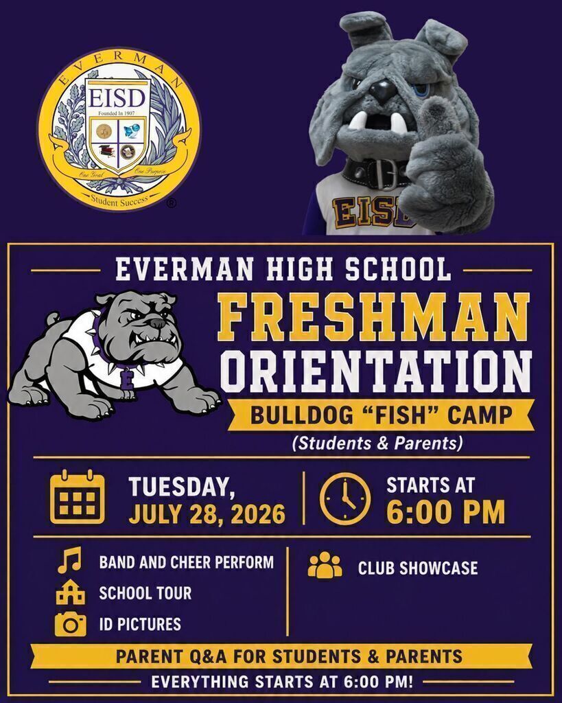 Everman ISD+HighSchoolOrientation