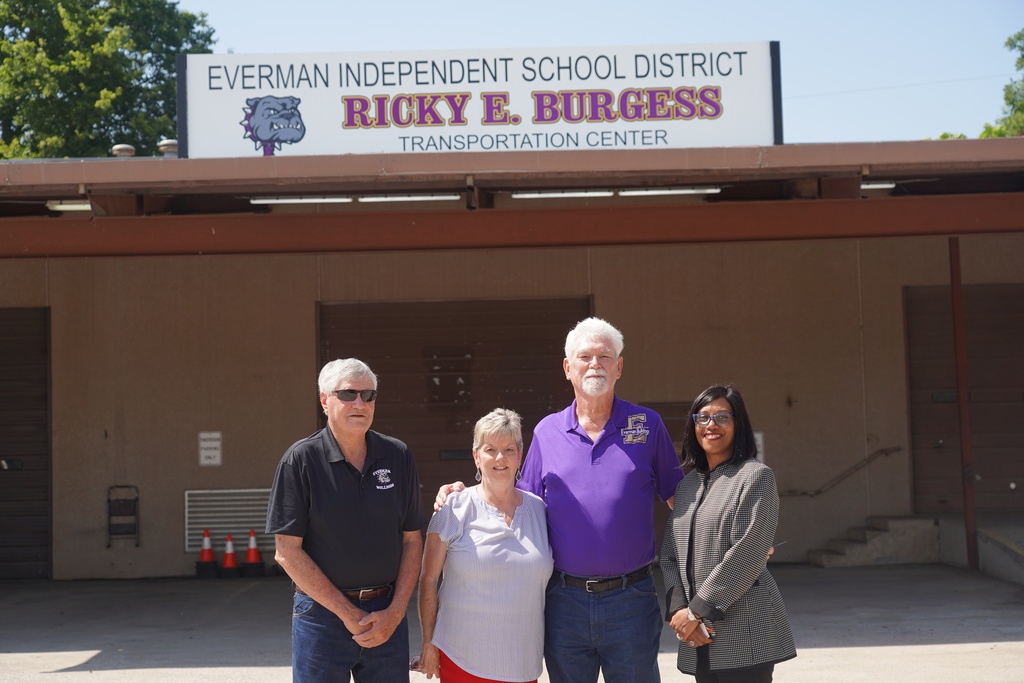 Everman ISD+ Ricky Burgess Transportation Center and the James King Transportation Annex. 9
