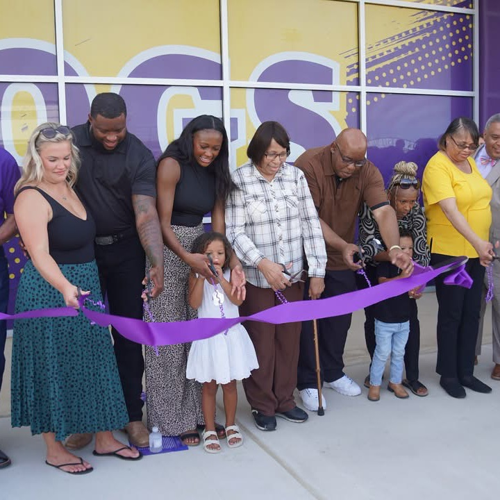 Ribbon cutting 