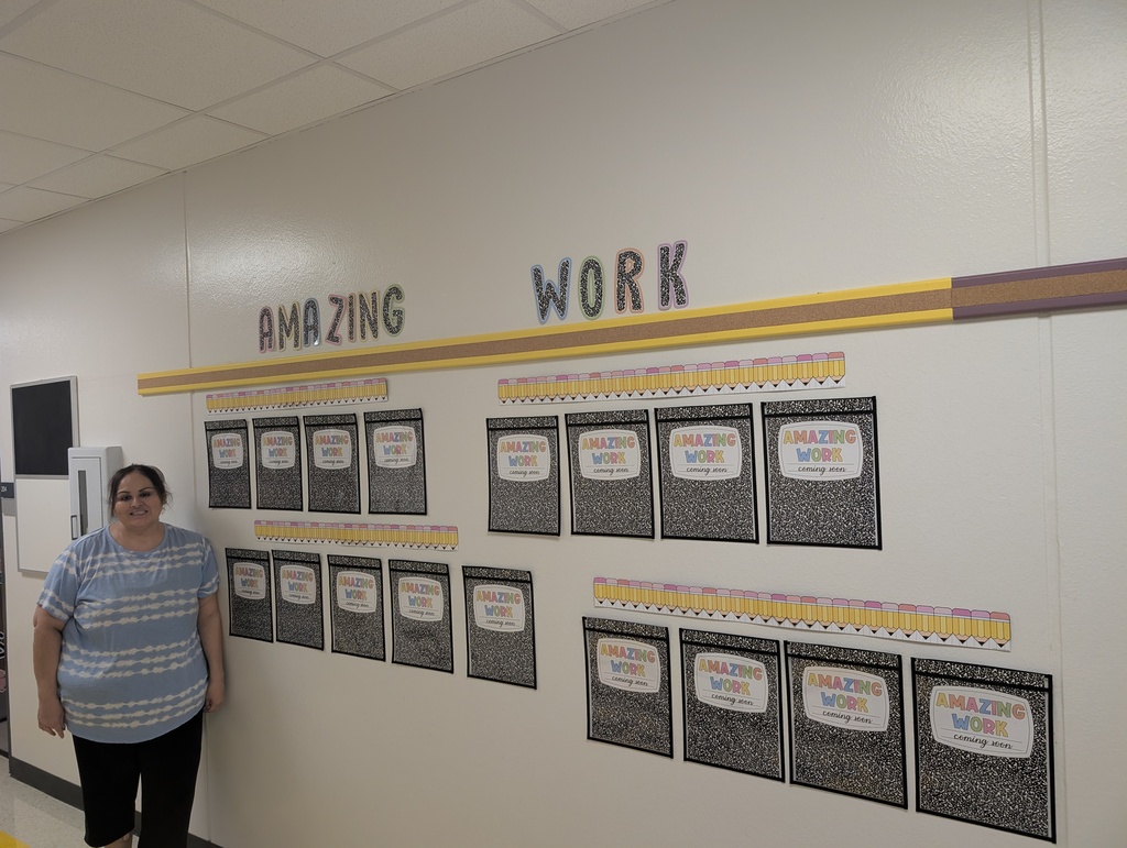 Amazing Work hallway display