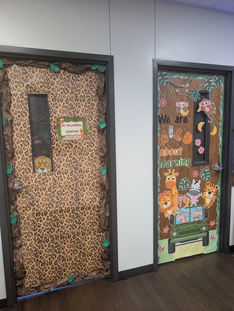 Safari themed doors