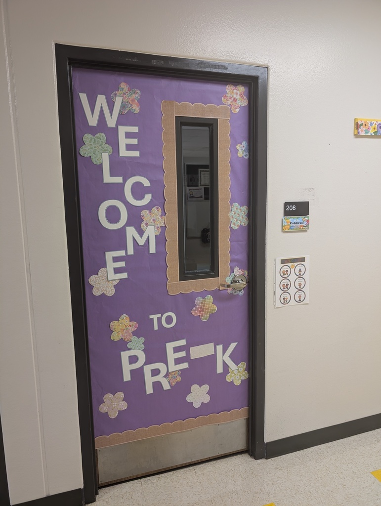 Welcome to Pre-K door.