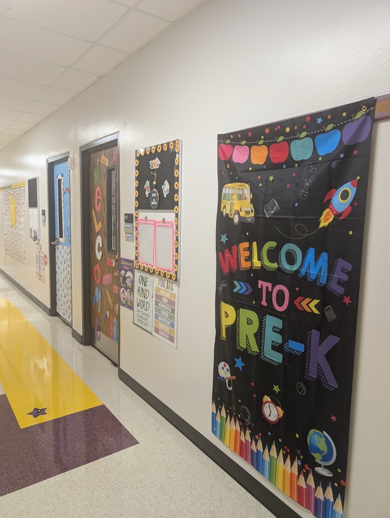 Welcome to Pre-K door.