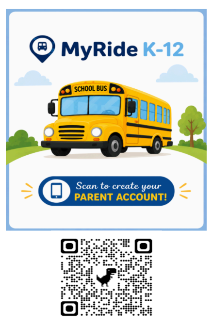 My Ride K-12 Scan to create your Parent Account!