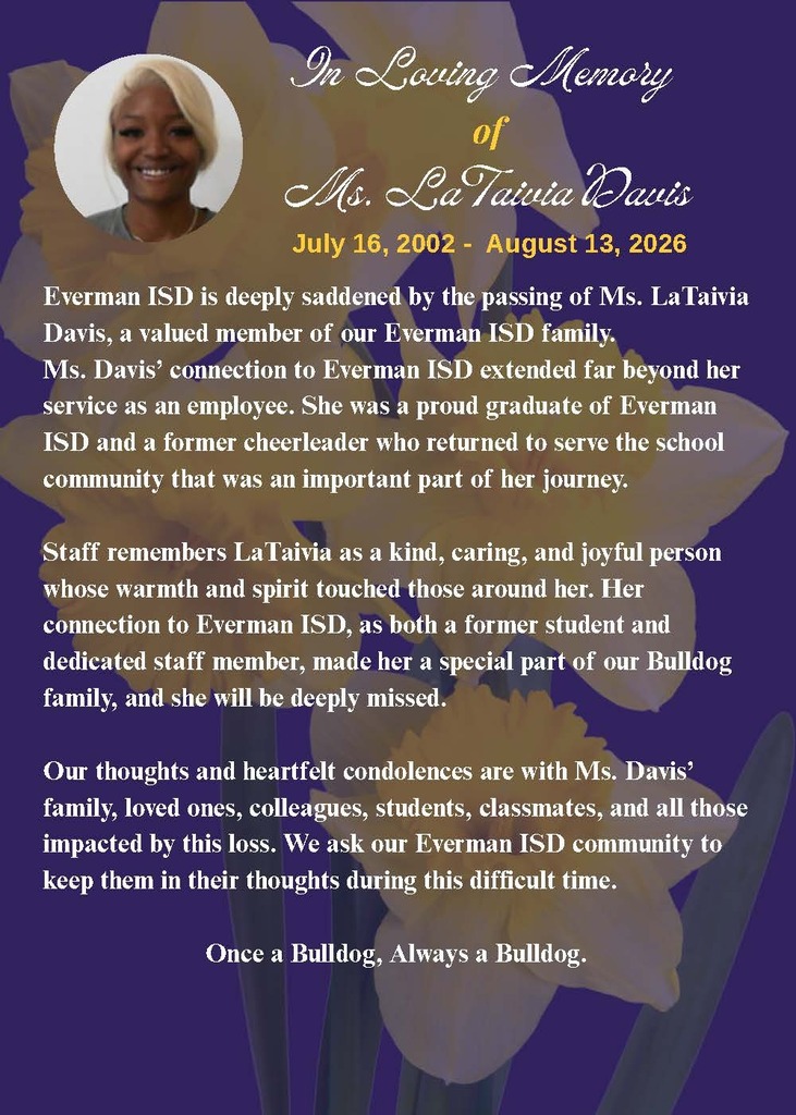 Information for Lataivia davis