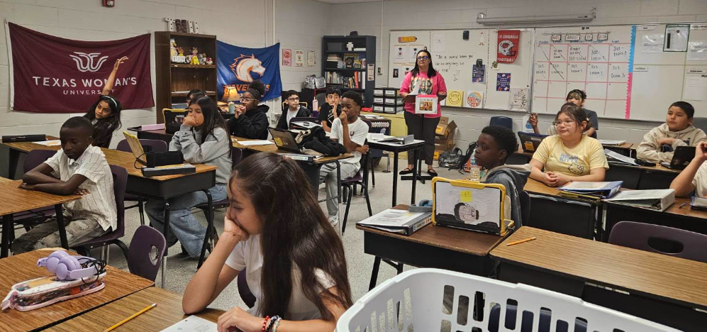 Spark visits Roy Johnson STEM Academy