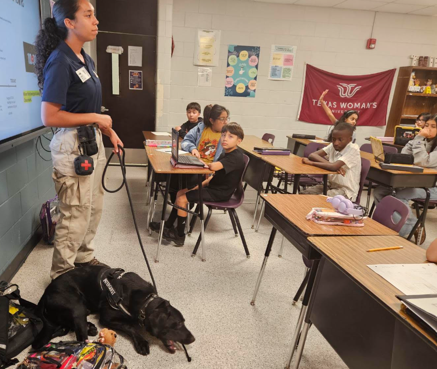 Spark Visits Roy Johnson STEM Academy
