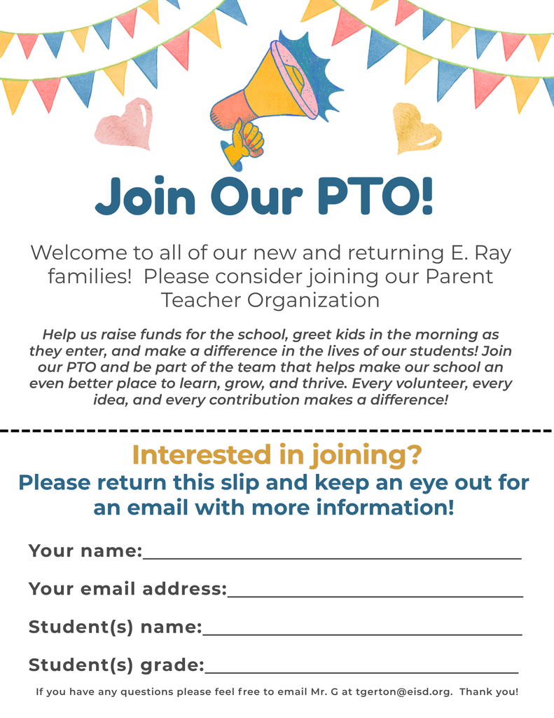 PTO Flyer