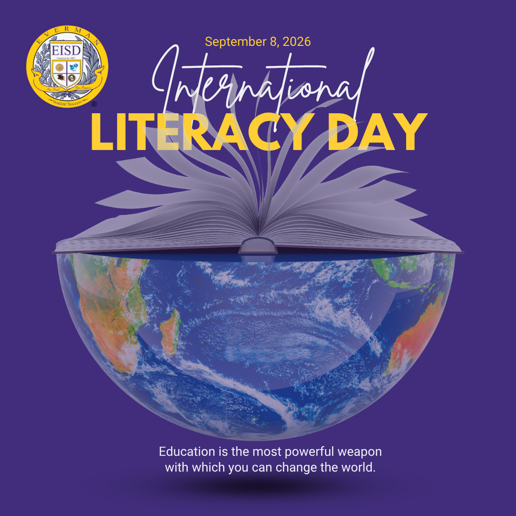 September 8 – International Literacy Day 📚 Celebrating the power of reading, learning, and literacy to open doors and create brighter futures for every student.