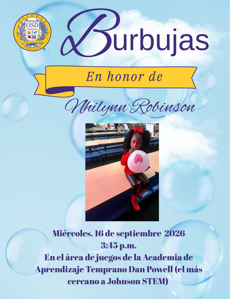 Together, we will fill the sky with bubbles as a beautiful expression of love, remembrance, and support for the student’s family and our school community.  We encourage those attending to bring bubbles and join us as we surround the family and one another with care during this difficult time.