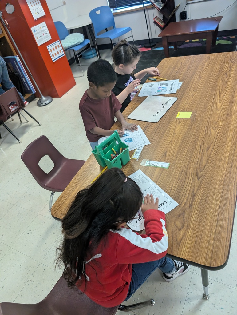 Students writing about Constitution Day 
