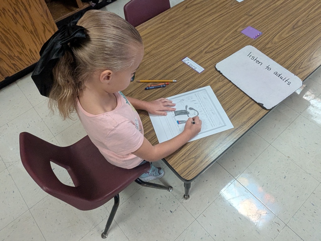 Students writing 