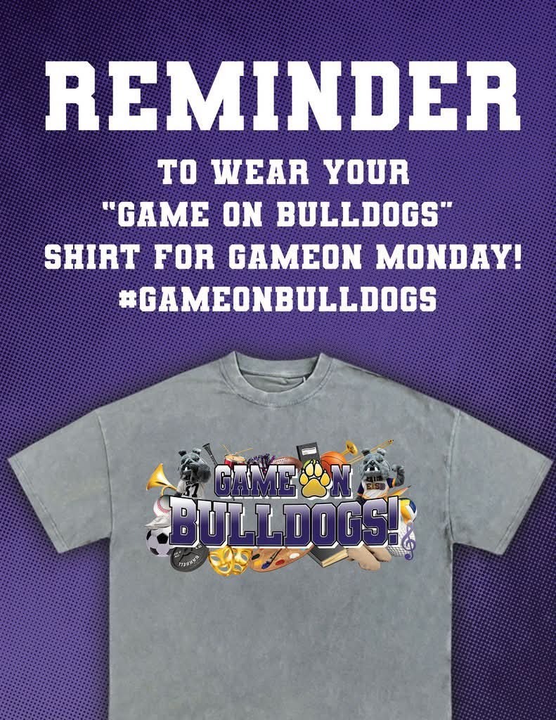 Gameon t-shirt reminder