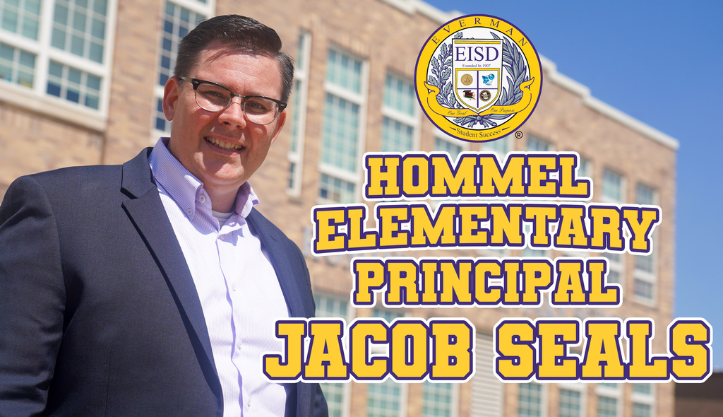 Picture of Hommel Elementary's Principal Jacob Seals, In celebration of National Principals Month