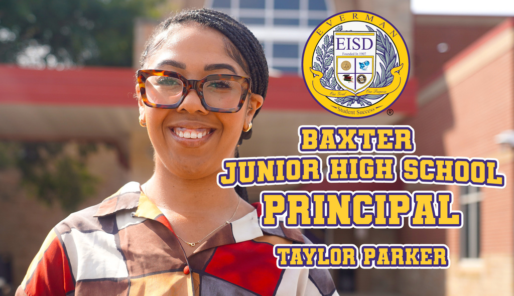 Picture of Baxter Junior High School  Principal Taylor Parker, In celebration of National Principals Month