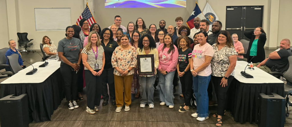 Everman City Council recognized Everman ISD teachers
