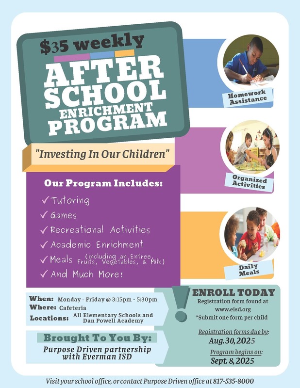 Purpose Driven Flyer