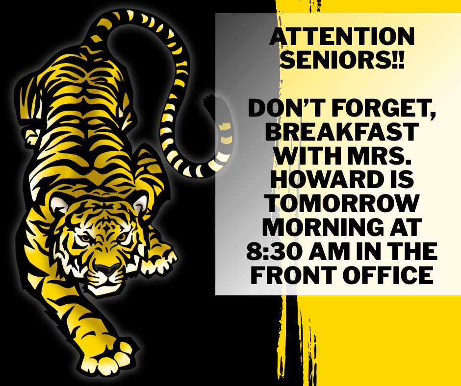 Senior Announcement