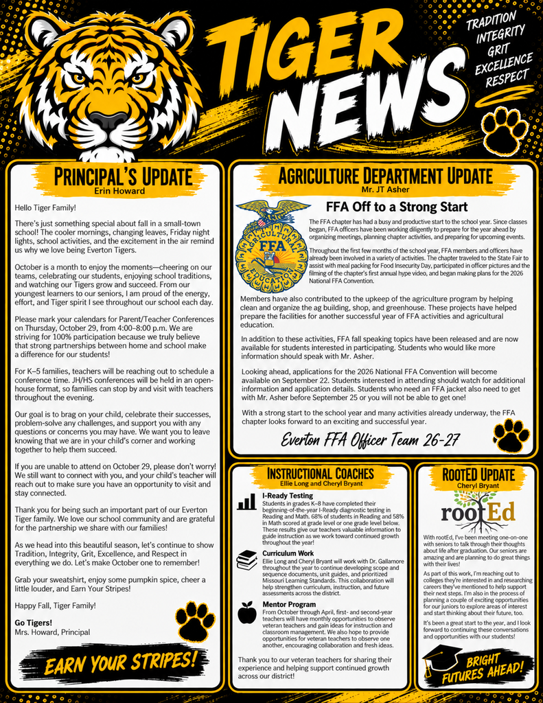 October Newsletter