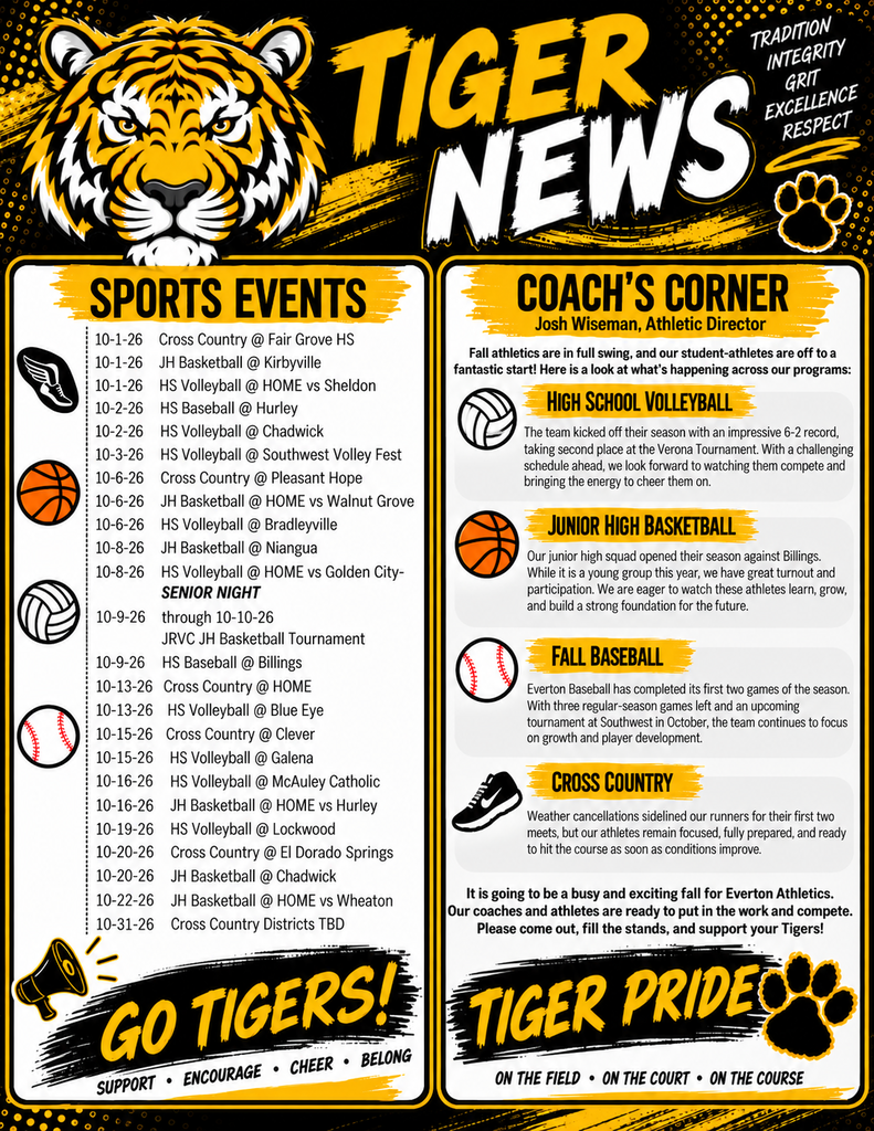 October Newsletter