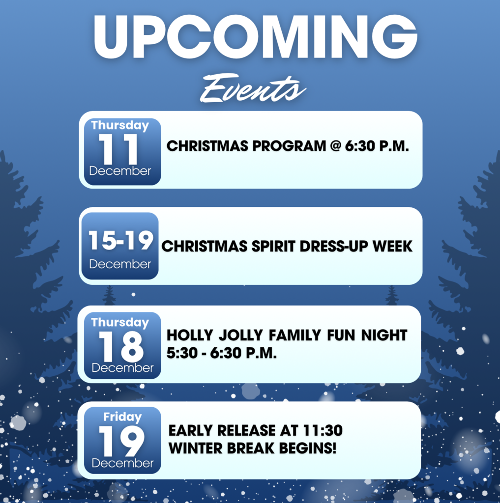 Upcoming events