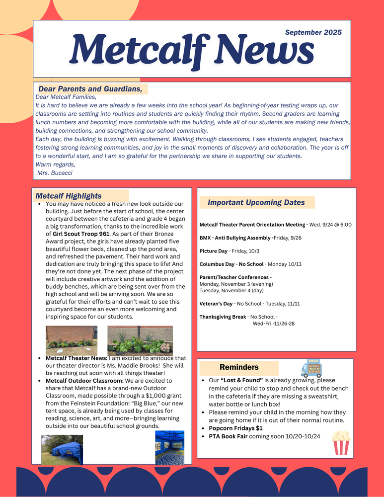 September Newsletter