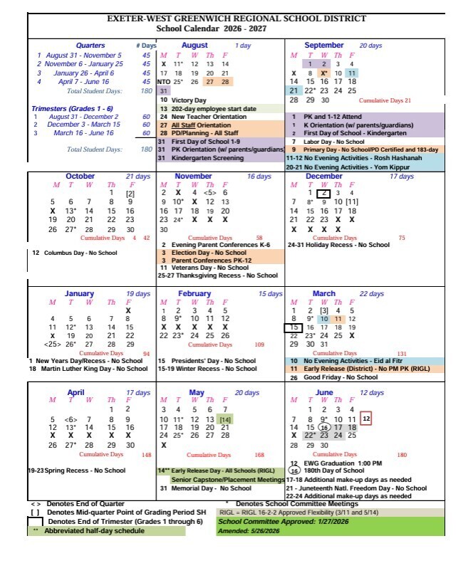 26/27 SY Calendar