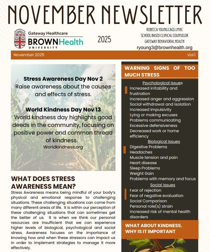 Stress Awareness and Gratitude