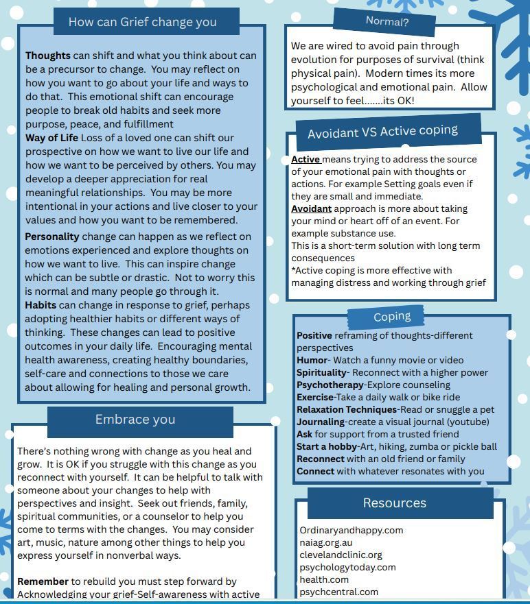 How to deal with grief and ways to cope