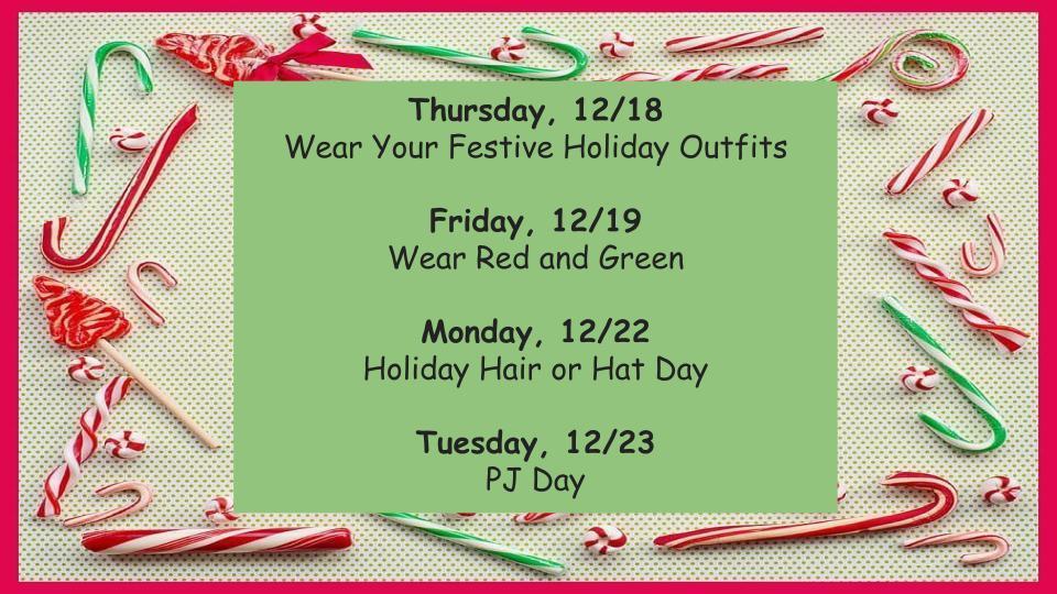 Let's get ready for Spirit Week at Wawaloam! 