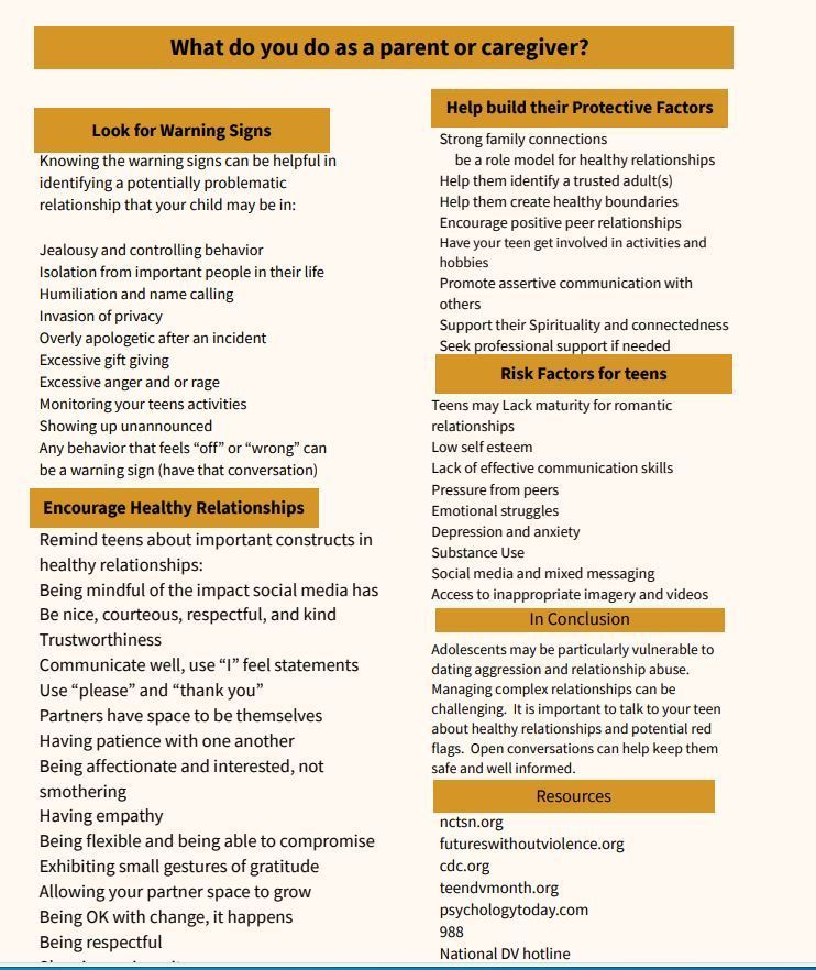 Teem Dating Violence 