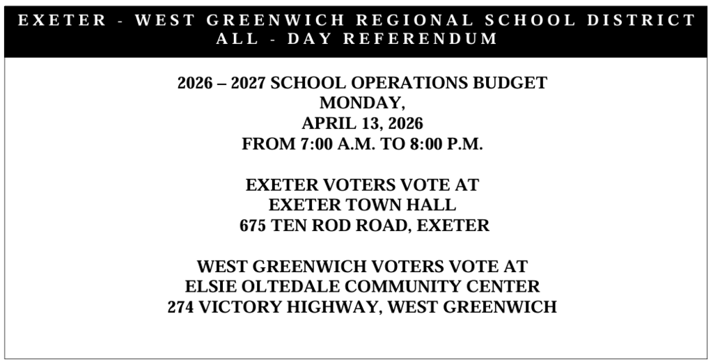 All Day Referendum April 13th