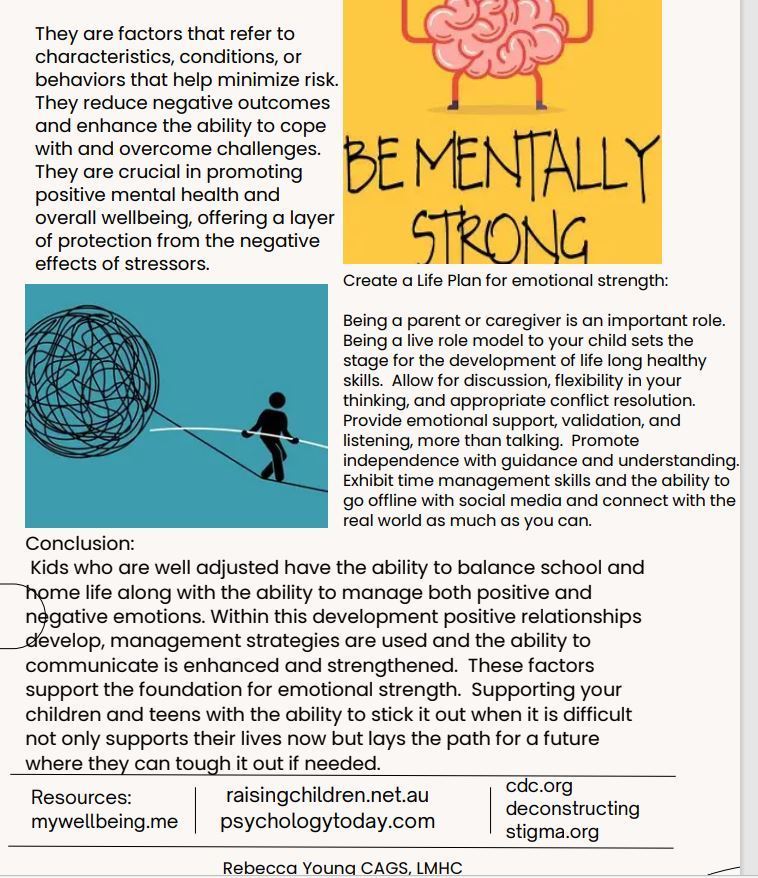 May Newsletter regarding Mental Health Supports