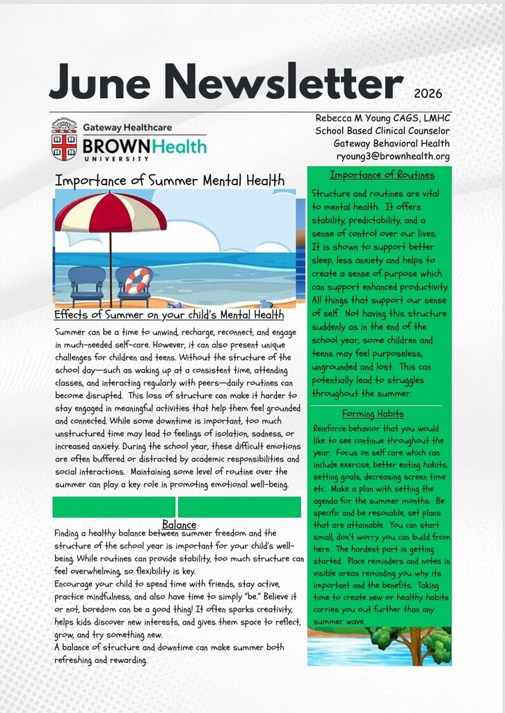 June Newsletter