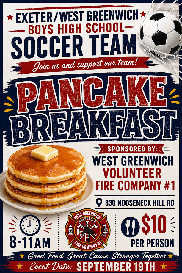 Soccer Pancake Breakfast Fundraiser