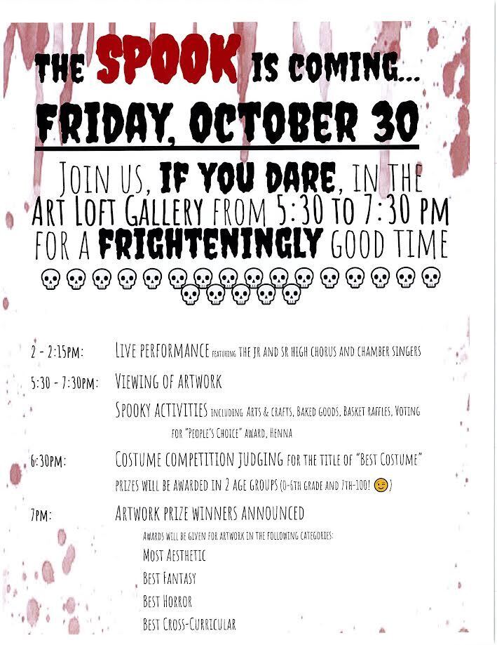 SHS Spooktacular 10/30 
