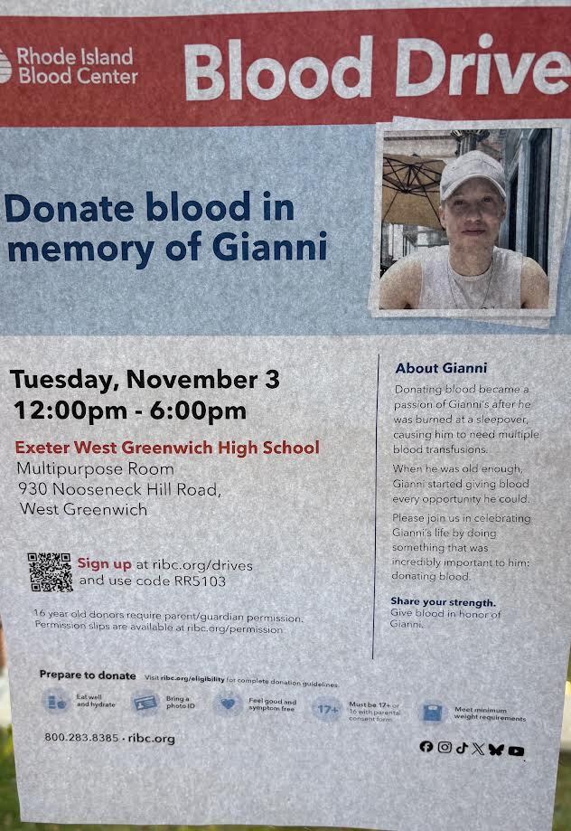 SHS Blood Drive 11/3