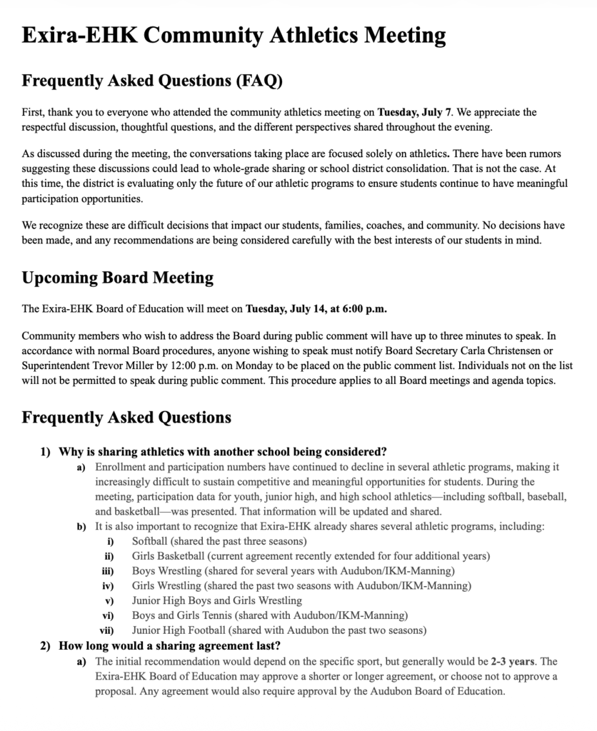 FAQ
