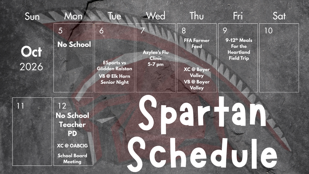 spartan sched